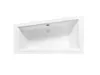 BADLAND Eckbadewanne Rechteck Badewanne Intima LINKS 160x90 Produktbild-Vorschau 3