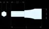 Facom Schraubendreheinsatz 1/2" Sechskant 17mm Produktbild-Vorschau 2