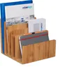 relaxdays 10031611_0 relaxdays Briefständer   braun Anteprima dell’immagine prodotto 1