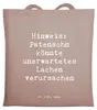 Mr. & Mrs. Panda Uni Tasche Spruch Unerwartetes Lachen Produktbild-Vorschau 1