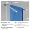 WENKO Handtuch Halter Edelstahl Stangen Ständer Wand BASIC Produktbild-Vorschau 2