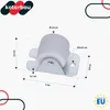 KOTARBAU® Transportrollen 33 mm Gummi Univer. Stahlrahmen Produktbild-Vorschau 3