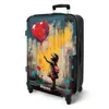 NoBoringSuitcases.com® Großer Koffer - Mädchen mit Produktbild-Vorschau 2