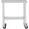 Edelstahl Catering Arbeitstisch 30''x12''x34'' - Robust bis Produktbild-Vorschau 10