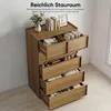 Kommode 6 Schubladen 80x127 cm – Kleiderschrank/Schrank in Produktbild-Vorschau 7