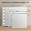 Puluomis Kosmetikspiegel Hollywood 15 LED 58x45cm 3 Farben Produktbild-Vorschau 7