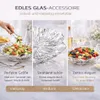 2 x Glas Schale Obstschale Salatschale Schüssel Snackschale Produktbild-Vorschau 6