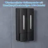 Doppelt Wandmontierter Seifenspender,2x400ml, Drückspender Produktbild-Vorschau 4
