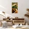 Bild auf Leinwand - Leinwandbild - Pfad Steinbrücke Wald Produktbild-Vorschau 7