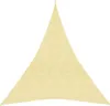 vidaXL Sonnensegel 160 g/m² Beige 4x5x5 m HDPE Produktbild-Vorschau 9