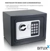 Bituxx mini sejf z elektronicznym zamkiem szyfrowym mini Podgląd zdjęcia produktu 3