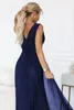 Numoco Abendkleid Klaudia Maxikleid Partykleid, dunkelblau Produktbild-Vorschau 7