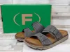Fischer Herren Pantolette zwei Riemen Lederdecksohle Lars Produktbild-Vorschau 15