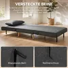 HOMCOM Schlafsessel 3 in 1 Sessel mit Schlaffunktion mit Produktbild-Vorschau 7