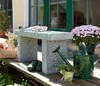Dehner Gartenbank, 2-Sitzer, ca. 100 x 30 x 44 cm, Granit, Produktbild-Vorschau 5