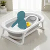 Relaxdays Babybadewanne faltbar, mit Einsatz, Babywanne, Produktbild-Vorschau 3