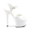 ASPIRE-609 Damen Sandale von Pleaser, Weiß  , EU 35, US 5 Produktbild-Vorschau 5