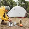 Ultraleichte Titan ultraflache Outdoor Camping Herd Wind Náhľad obrázku produktu 7