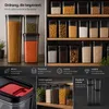 Schüttdosen 4er Set Vorratsdosen Lebensmittelbehälter Produktbild-Vorschau 4