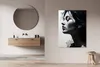 Muralo Leinwandbild Canvas Wandbild Frau PORTRÄT Gesicht Produktbild-Vorschau 10