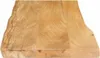 vidaXL Piano di lavoro con bordo ad albero 80x40x3,8 cm in Anteprima dell’immagine prodotto 3