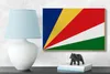 Holzschild Flagge Seychellen 18x12 cm Flag of Seychelles Produktbild-Vorschau 5