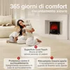 KAMINIO Camino elettrico LENI - Stufa elettrica con Anteprima dell’immagine prodotto 5