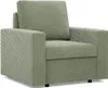 Loungesessel für das Wohnzimmer NEO, Cord - Grün Produktbild-Vorschau 1
