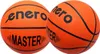 Two orange basketballs are shown side-by-side against a white background. The basketballs have black text and lines on them. Voir les images du produit
