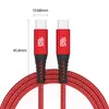 USB-C zu USB-C Kabel 480mbps 60W mit Metall Stecker - Rot Produktbild-Vorschau 7