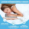 Extra Lang Wärmflasche mit Bezug Flauschig,Auslaufsicher & Produktbild-Vorschau 4