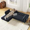 Ecksofa mit Relaxfunktion, L-Form, Schlafsofa mit Produktbild-Vorschau 5