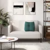 vidaXL Rücken Kissen Dunkelgrün 45 x 24 x 50 cm Stoff Produktbild-Vorschau 4