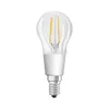 A studio shot of a single LED light bulb against a white background. Produktbild-Vorschau