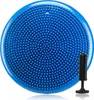 A blue balance pad and a black air pump are shown against a white background. Náhľad obrázku produktu