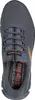Top-down view of a gray Skechers slip-on shoe. Produktbild-Vorschau