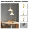 ZMH Pendelleuchte Modern Esszimmer Hängelampe 2 x Produktbild-Vorschau 3