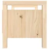 vidaXL Flurbank 80x40x43 cm Massivholz Kiefer -  Truhen- & Produktbild-Vorschau 6
