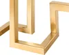 BELIANI Świecznik 5 ramienny złoty metal minimalistyczny Podgląd zdjęcia produktu 6