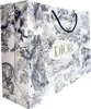 Torba Dior biała Toile de Jouy tygrysy i las złote logo Podgląd zdjęcia produktu 2