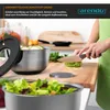 Arendo set di 5 insalatiere in acciaio inox con coperchio, Anteprima dell’immagine prodotto 6