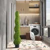 UISEBRT Set de 2 Buis Artificiels Spiralés 120cm en pot - Voir les images du produit 8