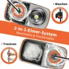 Wischmopp Set, Bodenwischer, Wischmop mit 360° Drehkopf Produktbild-Vorschau 2