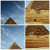 Bild auf Leinwand - Leinwandbild - Pyramide Wüste Sand - Produktbild-Vorschau 8