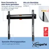 Vogels COMFORT TVM 3405, zwart, vaste wandhouder, medium Productafbeelding-voorbeeld 8