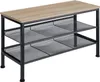 tectake® Schuhregal Derry 75,5 x 30,5 x 45,5 cm Produktbild-Vorschau 1