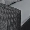 SVITA Monroe Garten-Lounge Set Polyrattan Lounge-Möbel Produktbild-Vorschau 10