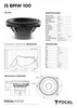 FOCAL IS BMW 100, altoparlante coassiale a 2 vie, 10 cm Anteprima dell’immagine prodotto 4