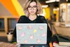 MuchoWow® Laptop Aufkleber Sticker Cover Muster - Schweine Produktbild-Vorschau 5