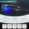 Sunier Lunettes de soleil polarisées Sport Lunettes de vélo Voir les images du produit 4
